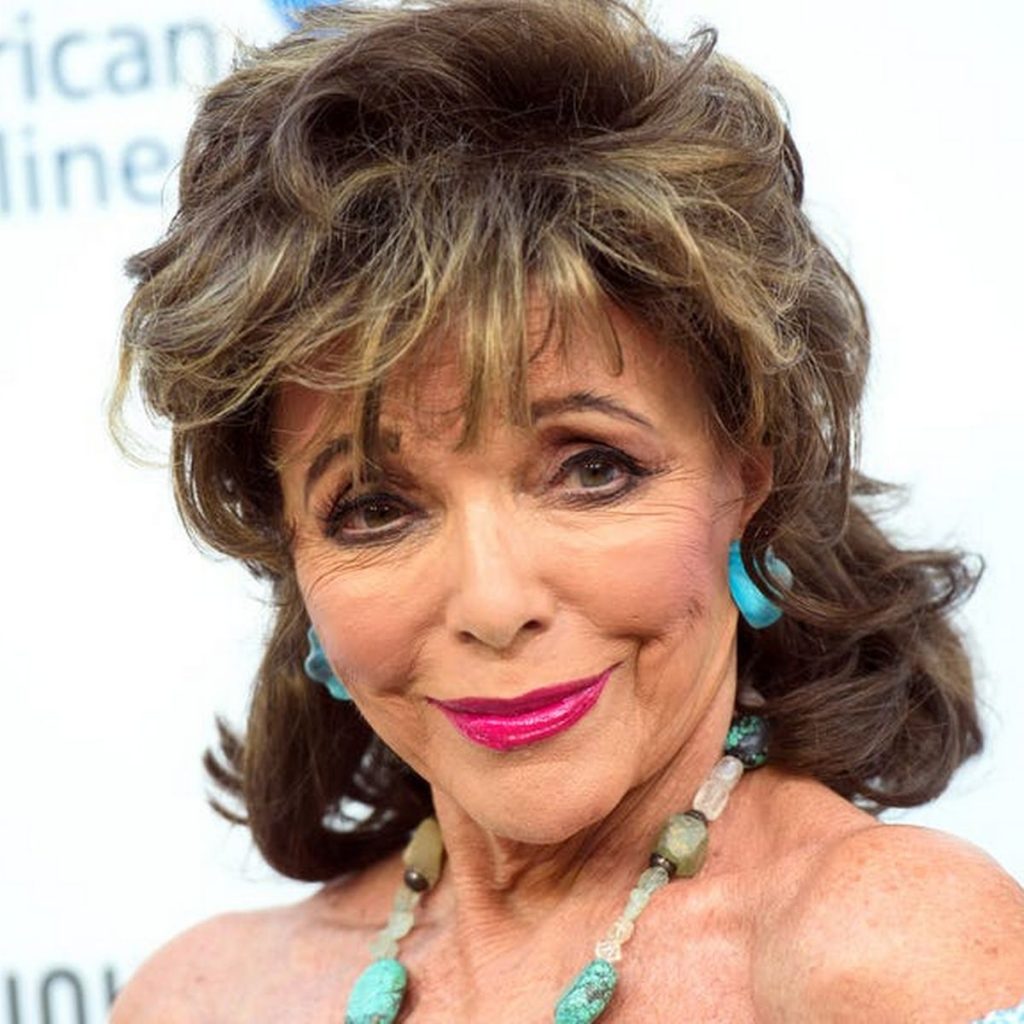 Joan Collins Cosmetic Surgery Face