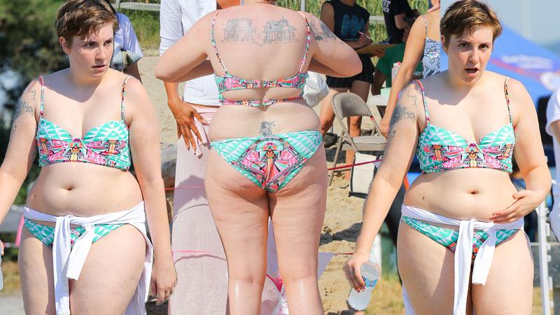 Lena Dunham Cosmetic Surgery Body